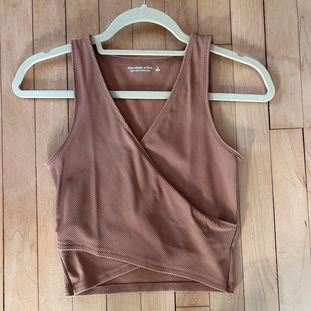 Abercrombie & Fitch Soft Knit Brown Top